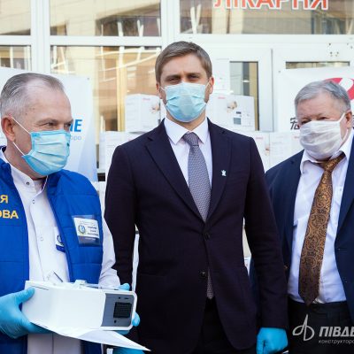 КБ «ПІВДЕННЕ» ПЕРЕДАЛО ДНІПРОВСЬКИМ МЕДИКАМ 40 АПАРАТІВ ШВЛ