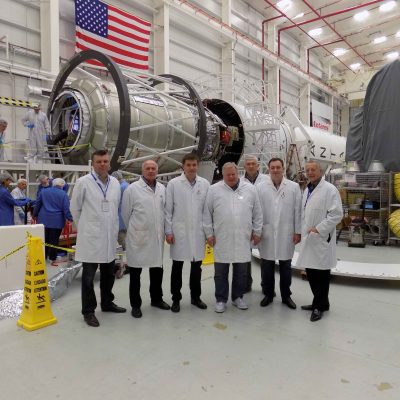 BUSINESS TRIP OF THE YUZHNOYE SDO MANAGEMENT TO THE WALLOPS FLIGHT FACILITY IN THE USA ON THE EVE OF THE ANTARES ROCKET LAUNCH
