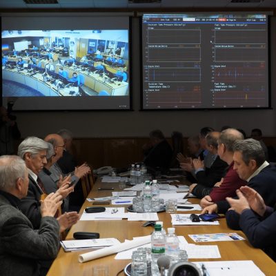 FLYING FOR THE ELEVENTH TIME, ANTARES DELIVERS THE CYGNUS CARGO SHIP TO THE ISS